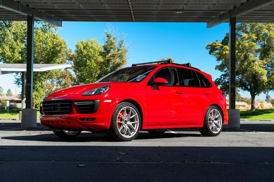 Porsche Cayenne 958 VS-5RX Race Silver 21x10" ET40 4本セット 2