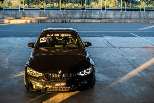 BMW M4 F82 F83 FL-5 Satin Black 18x10" ET25 4本セット 2