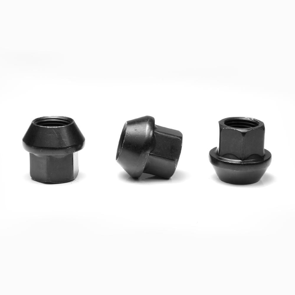 APEX:BMW(F#/G#)用ホイールスタッドキット:M14x1.25mm:75mm/90mm:ブラックナット/シルバーナット
