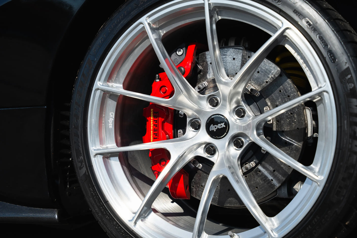 APEX VS-5RS 20inchx11.5J+32 5x114.3mm 66.1mm Ferrari・フェラーリF8/488:リア用:全3色
