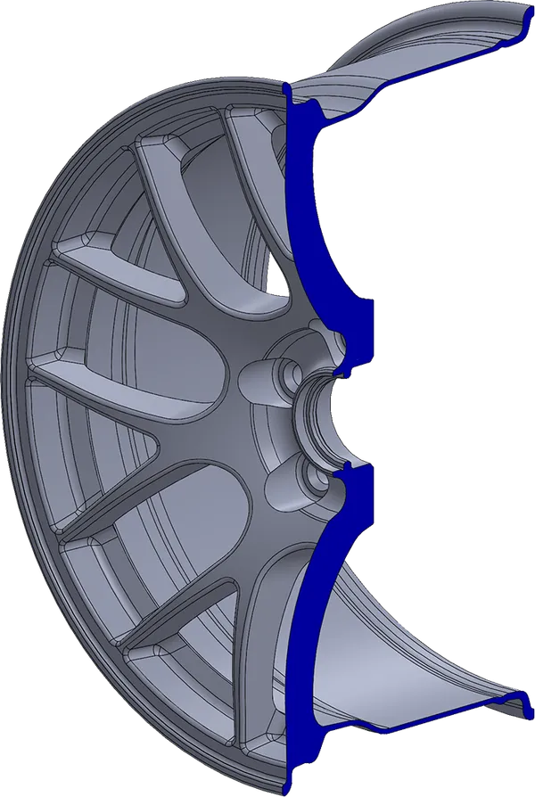 APEX EC-7 18inchx10J+40 5x114.3mm 70.5mm FORD MUSTANG等 全4色