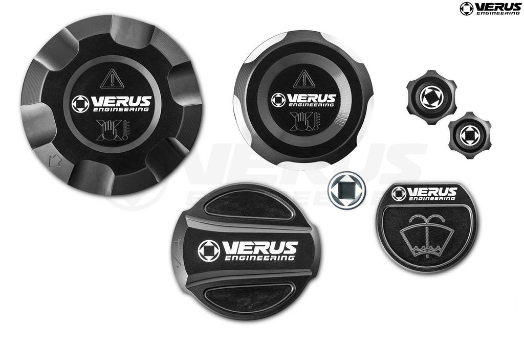 VERUS ENGINEERING(ヴェルスエンジニアリング)A0254A:TOYOTA・GR:A90スープラ・SUPRA・エンジンベイフルードキャップ:全3色