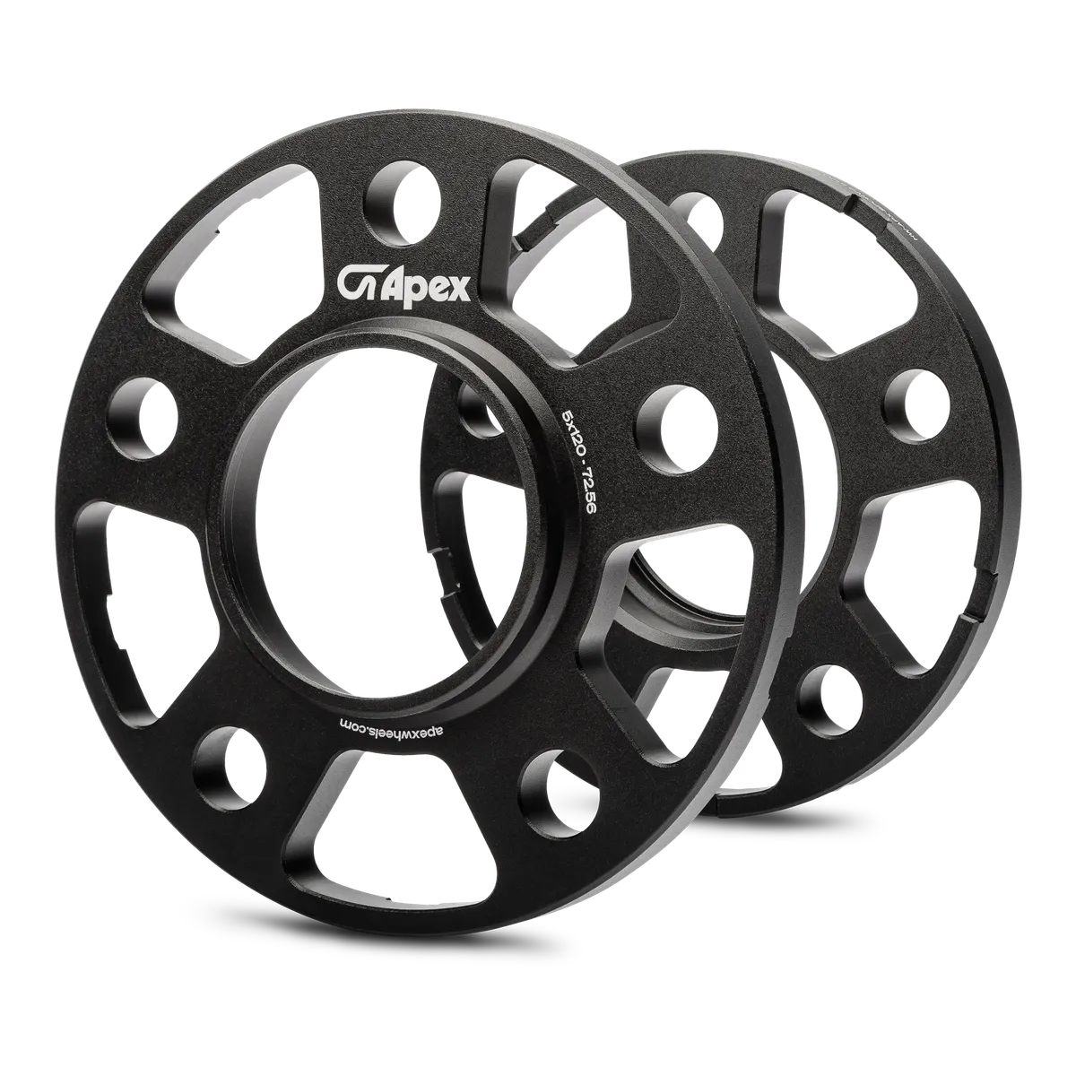 APEX:GRスープラ用ホイールスペーサー:5x112mm:3mm/5mm/12mm/15mm/20mm:シルバー/ブラック