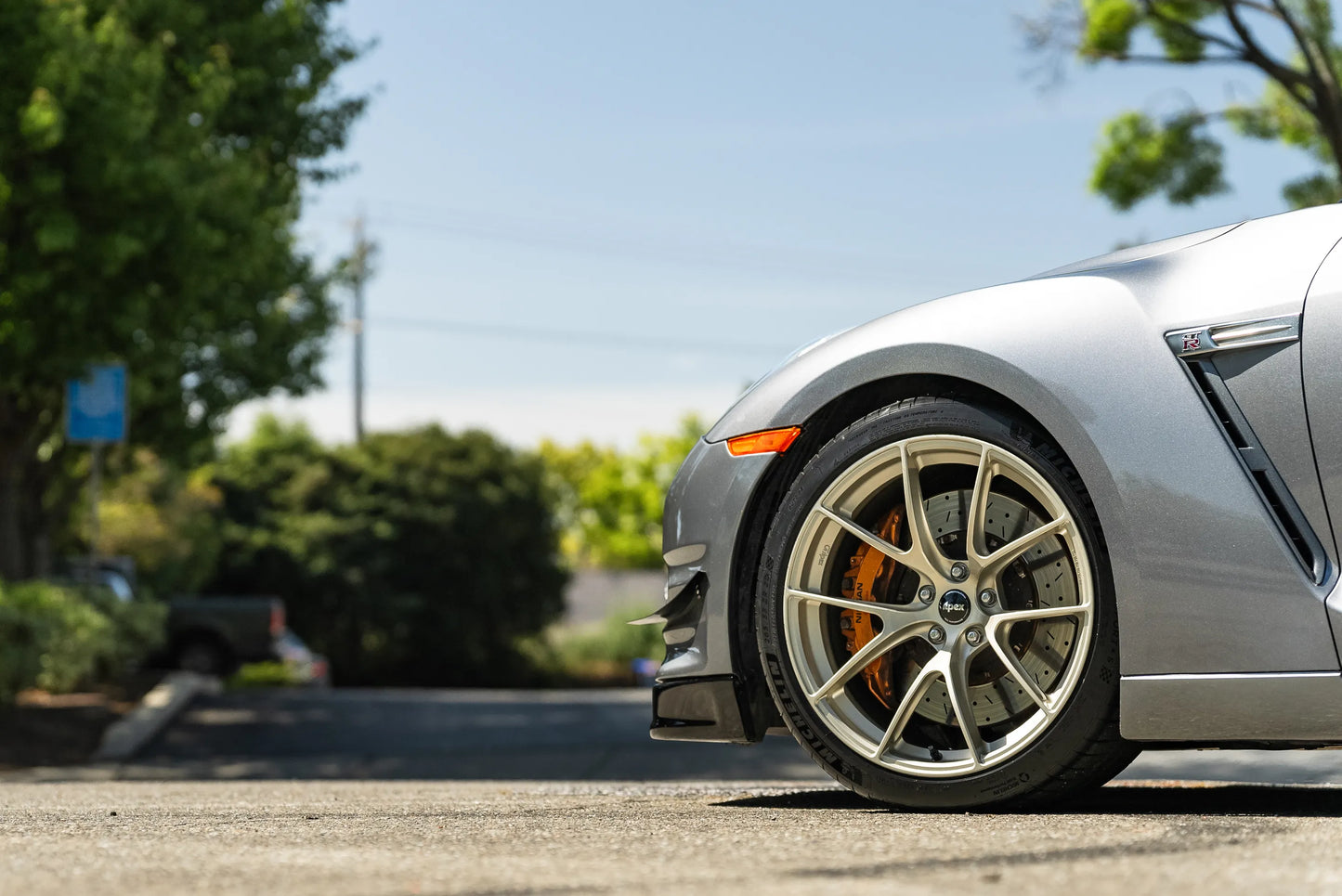 APEX VS-5RS 20inchx10J+32 5x114.3mm 66.1mm 日産GTR(R35)用:全3色