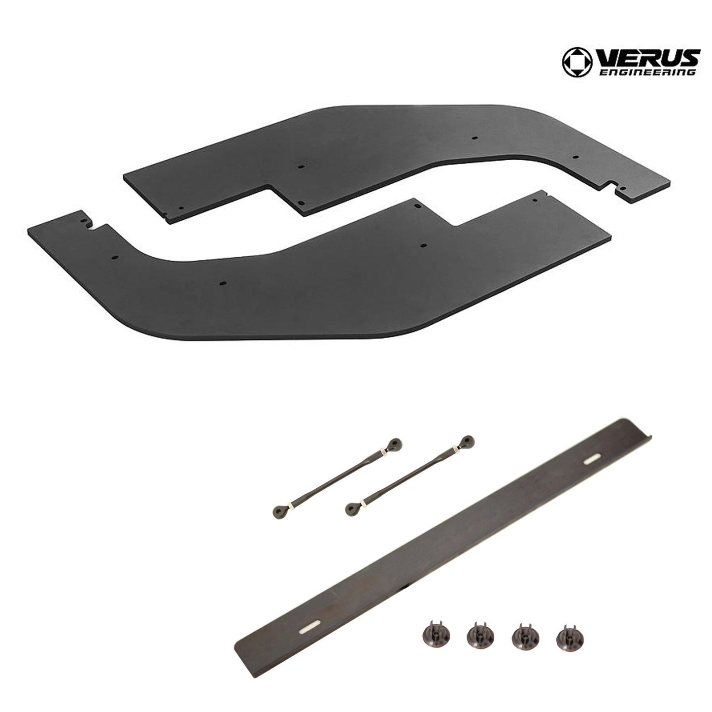 VERUS ENGINEERING(ヴェルスエンジニアリング)A0076A:SUBARU WRX STI (VAB):フロントスプリッター:2ピース