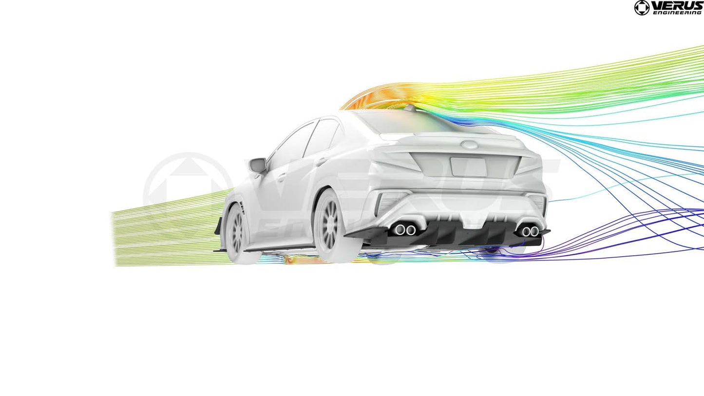 VERUS ENGINEERING(ヴェルスエンジニアリング)A0475A:SUBARU WRX(VBH)・リアスパッツキット