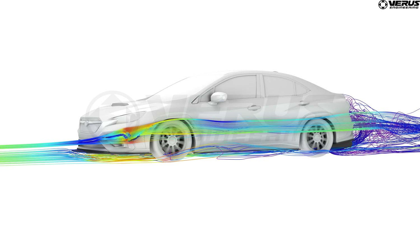 VERUS ENGINEERING(ヴェルスエンジニアリング)A0506A:SUBARU WRX(VBH)・スプリッターエアダム