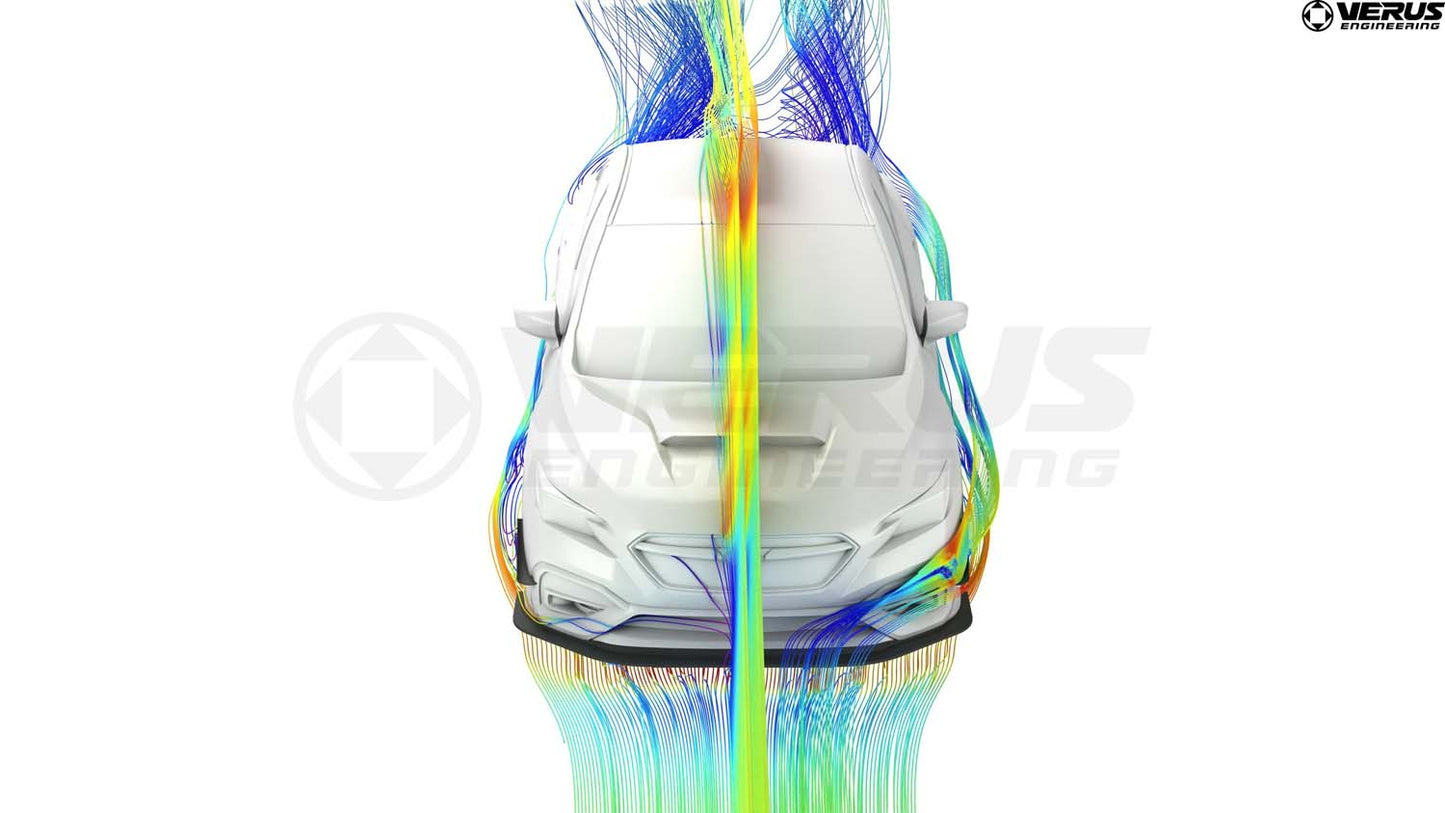 VERUS ENGINEERING(ヴェルスエンジニアリング)A0506A:SUBARU WRX(VBH)・スプリッターエアダム