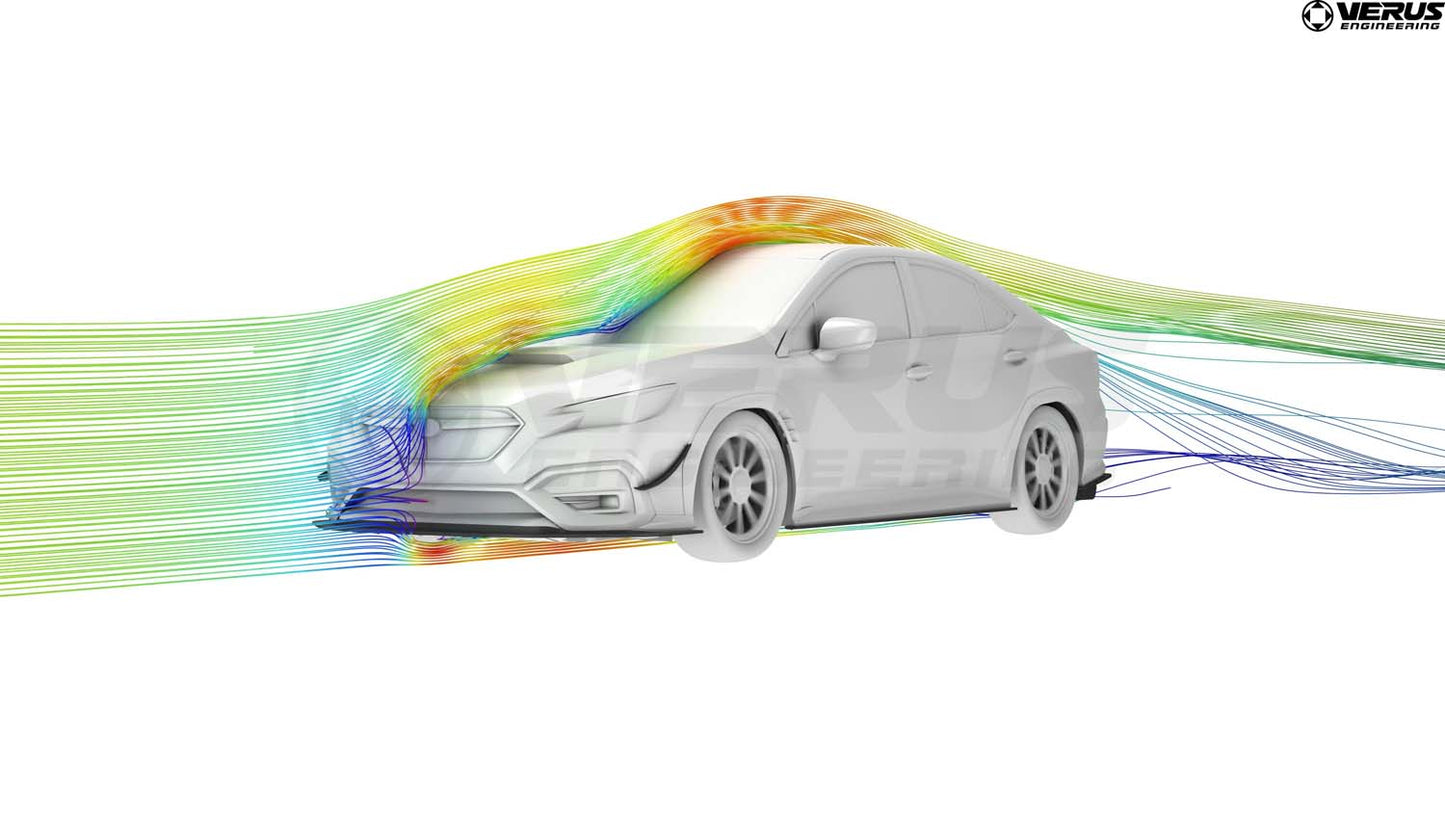 VERUS ENGINEERING(ヴェルスエンジニアリング)A0506A:SUBARU WRX(VBH)・スプリッターエアダム