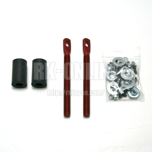 SFC AEROCATCH エアロキャッチ プラスフラッシュタイプ 鍵無し(120-2000)鍵あり(120-2100)タイプ ブラック 1セット