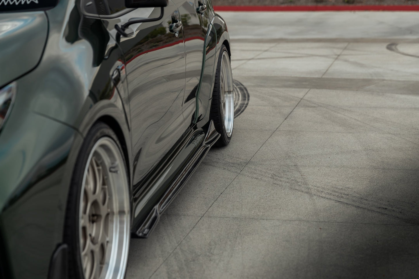 SAYBER DESIGN GRカローラ Carbon Side Skirts:カーボンサイドスカート