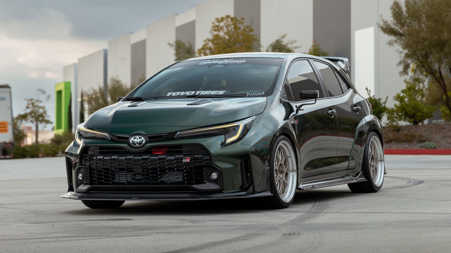 SAYBER DESIGN GRカローラ Carbon Fiber Front Lip:カーボンフロントリップスポイラー