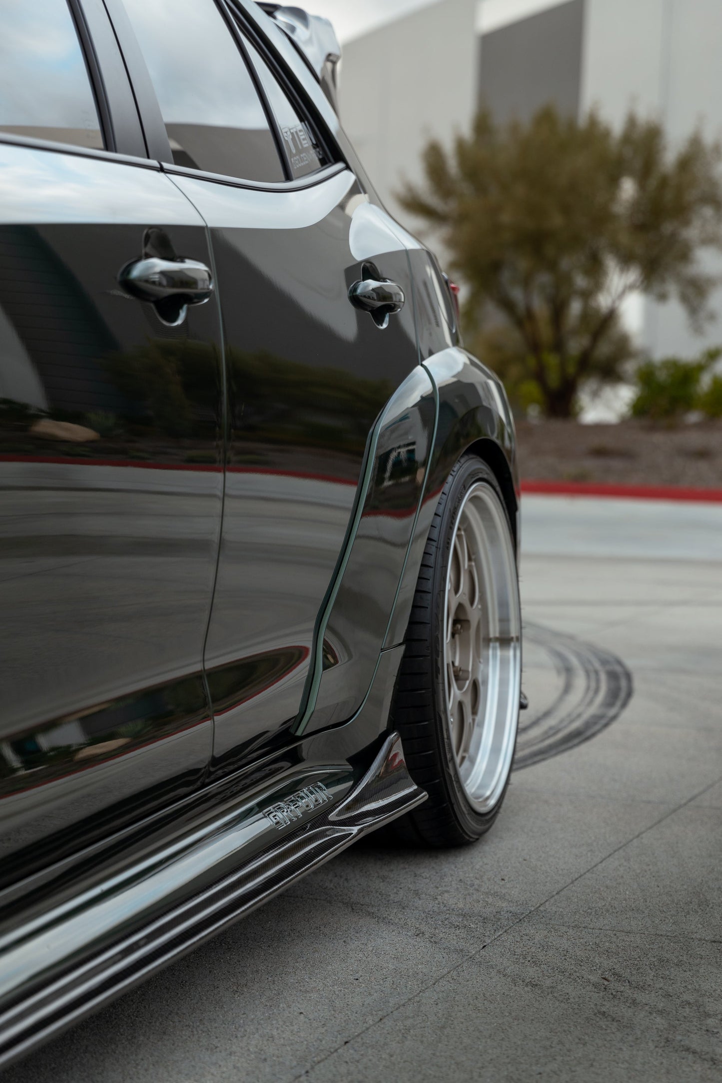 SAYBER DESIGN GRカローラ Carbon Side Skirts:カーボンサイドスカート