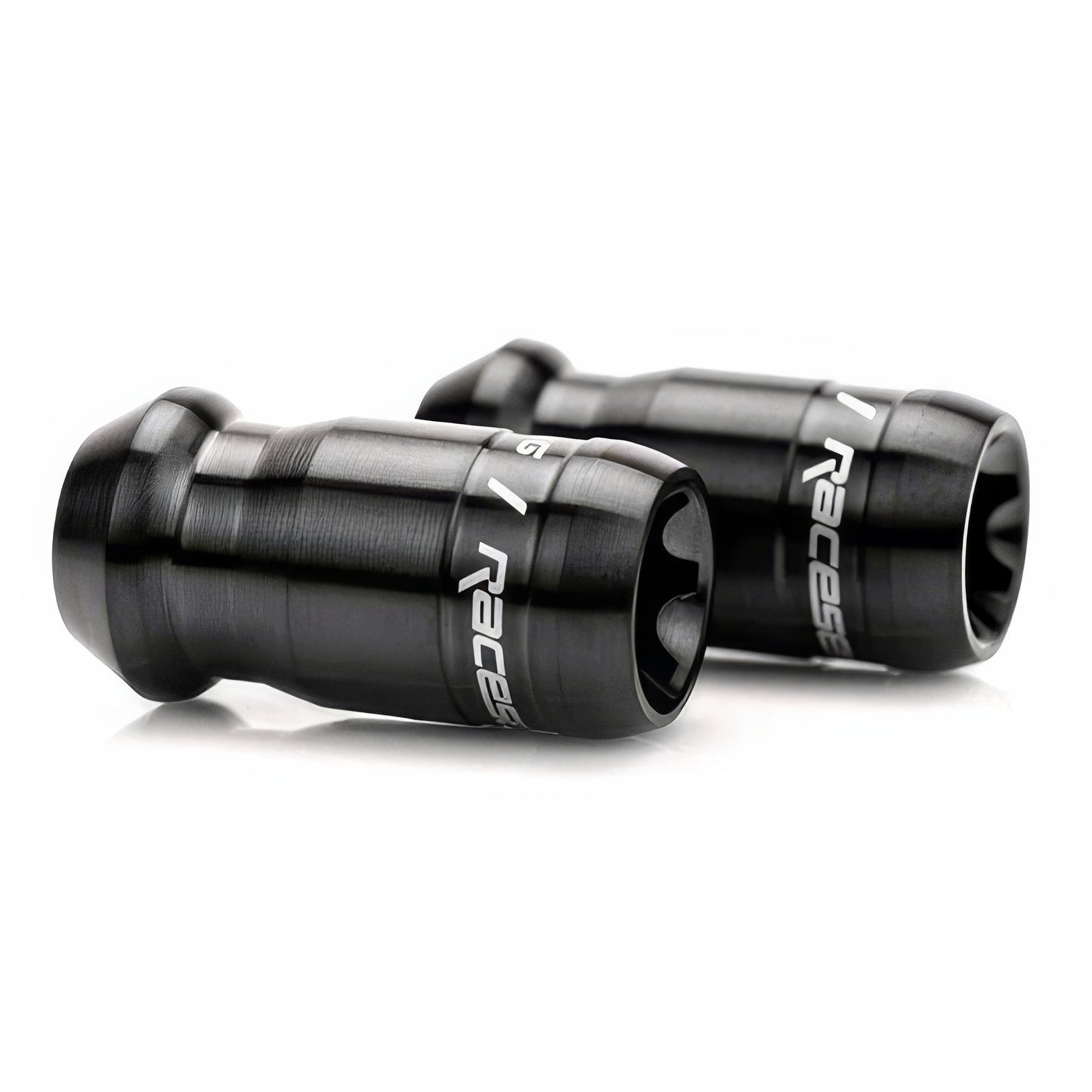 RACESENG(レーセング)TNR-1:チタンナットセット:ブラッシュブラック:M12x1.25mm:M12x1.5mm:M14x1.5:リジッド:20本セット