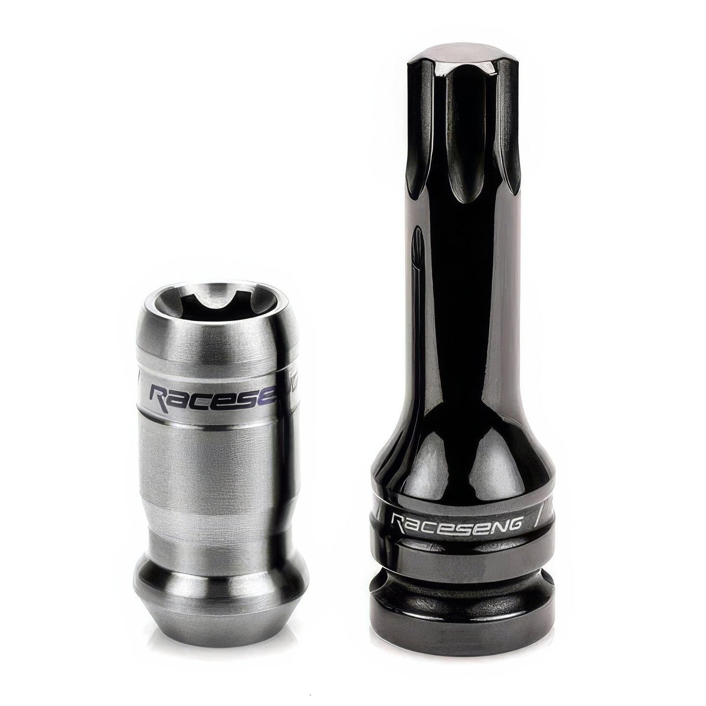 RACESENG(レーセング)TNR-1:チタンナットセット:ブラッシュ:M12x1.25mm:M12x1.5mm:M14x1.5:リジッド:20本セット