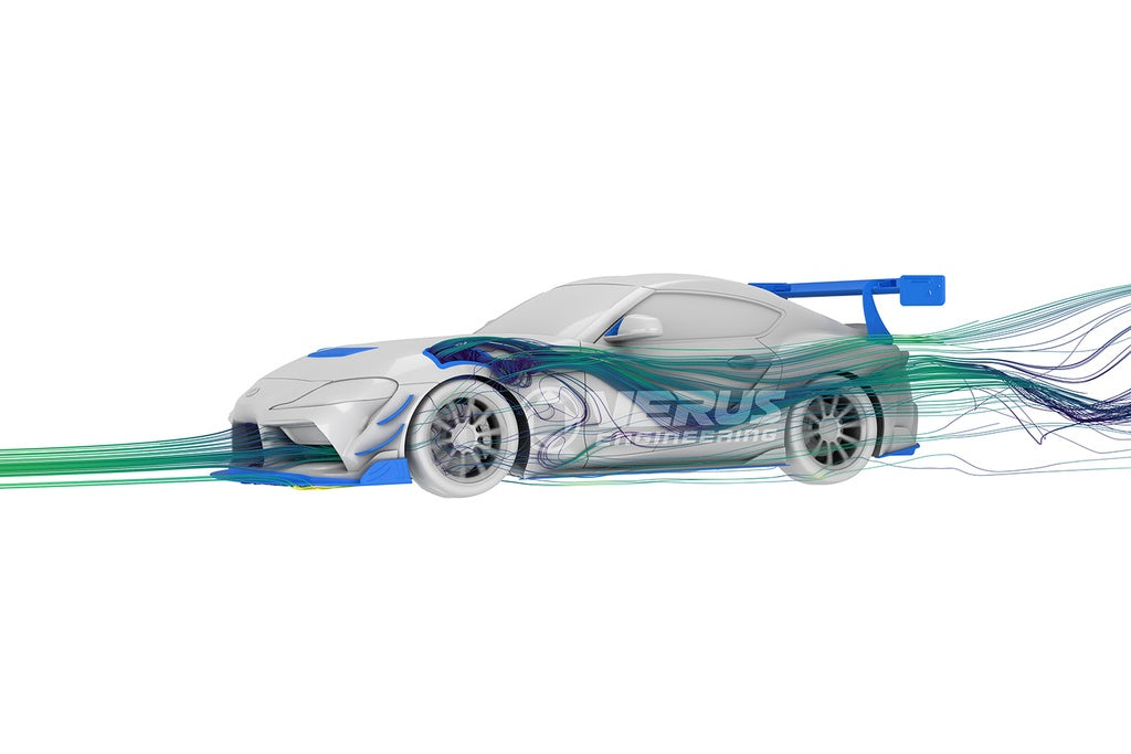 VERUS ENGINEERING(ヴェルスエンジニアリング)A0600A・TOYOTA GR SUPRA(A90/A91)対応カーボンクーリングフェンダーベントキット