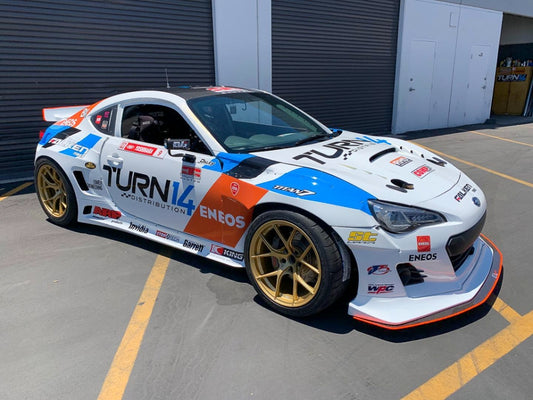 EVS Tuning カーボンGTLMエアロミラー (Black/Silverマウント) - Toyota 86(ZN6) / Subaru BRZ(ZC6)