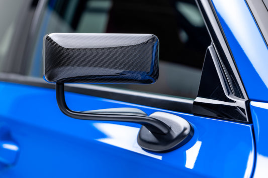 EVS Tuning カーボンGTLMエアロミラー (Blackマウント) - HONDA シビックタイプR:FL5