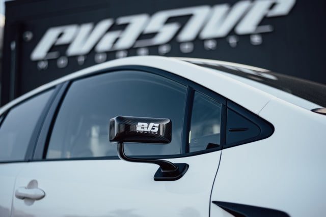 EVS Tuning カーボンGTLMエアロミラー (Blackマウント) - Toyota GRカローラ