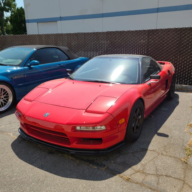 EVS Tuning カーボンGTLMエアロミラー (Black/Silverマウント) - HONDA NSX(NA1/NA2)