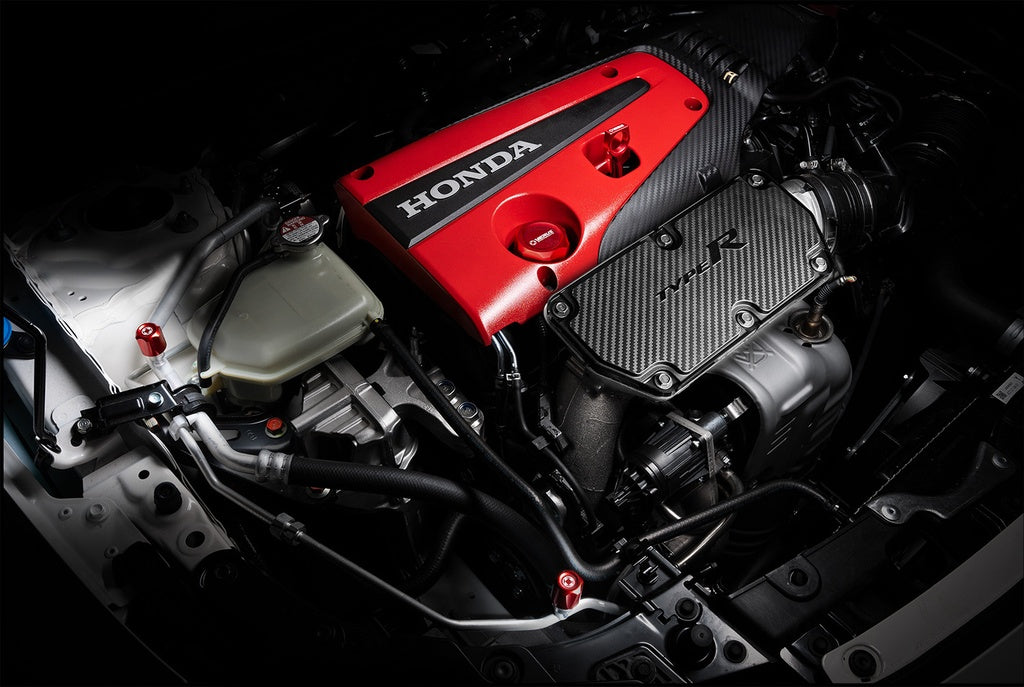 VERUS ENGINEERING(ヴェルスエンジニアリング)A0766A:HONDA・シビックタイプR(FL5)エンジンベイキャップセット:全3色