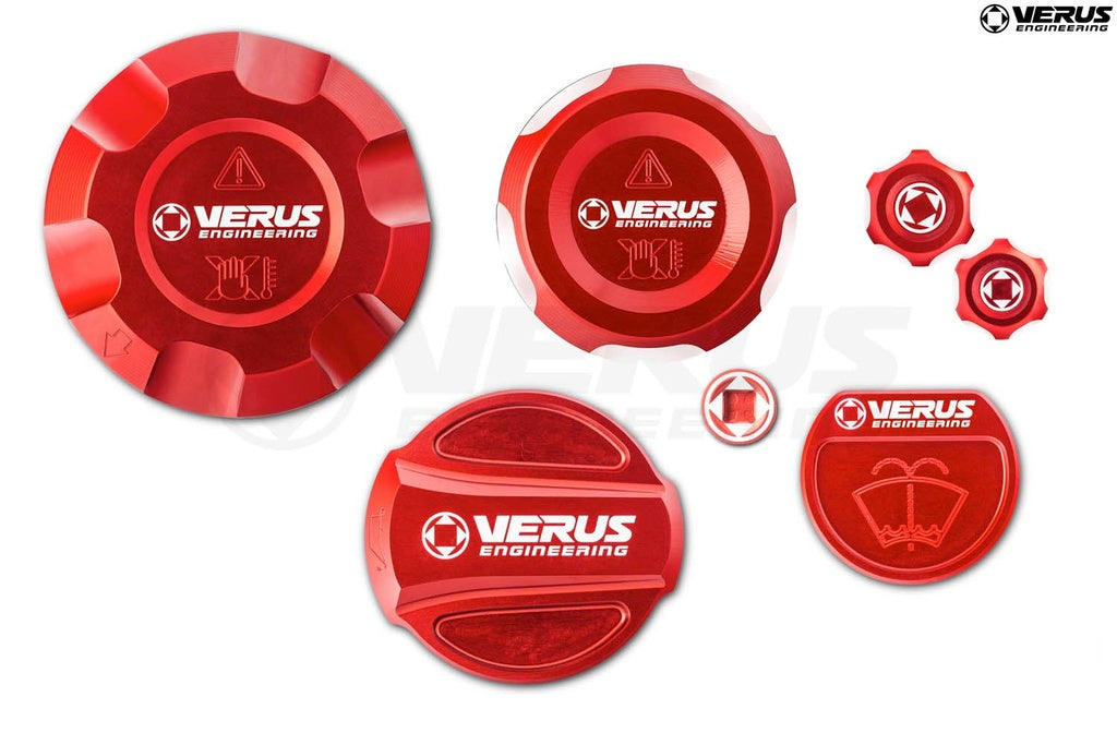 VERUS ENGINEERING(ヴェルスエンジニアリング)A0254A:TOYOTA・GR:A90スープラ・SUPRA・エンジンベイフルードキャップ:全3色