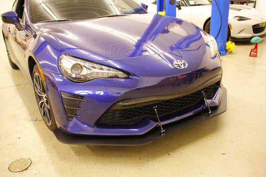 VERUS ENGINEERING(ヴェルスエンジニアリング)A0124A・TOYOTA 86(ZN6)/SUBARU BRZ(ZC6)(2017-2021)対応フロントスプリッターキット