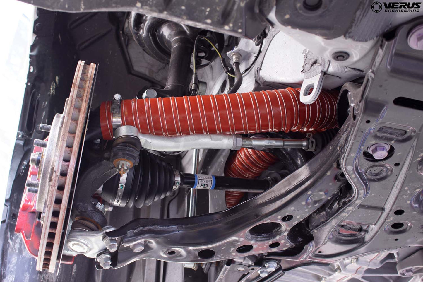 VERUS ENGINEERING(ヴェルスエンジニアリング)A0525A:TOYOTA GRカローラ :フルブレーキクーリングキット