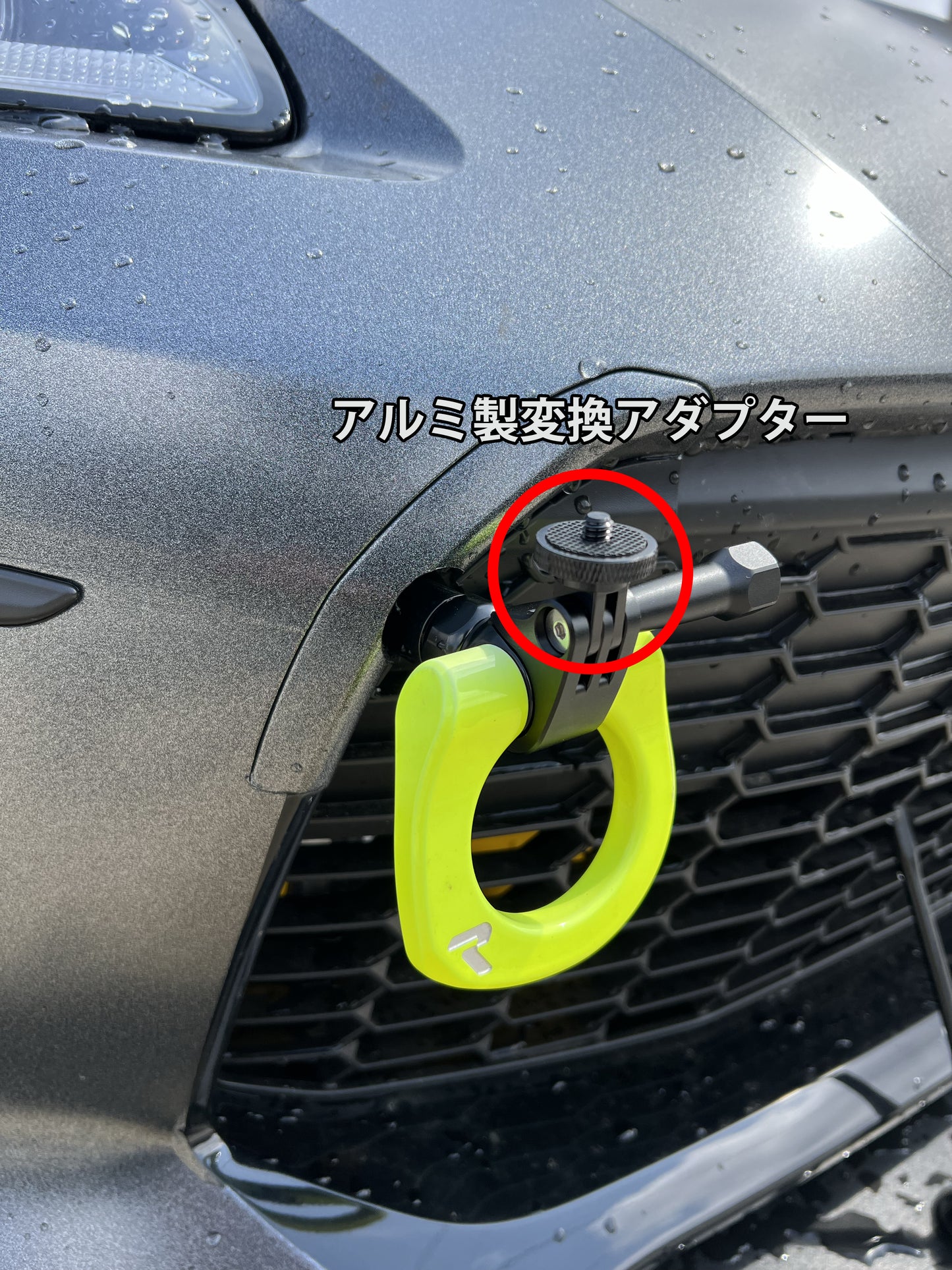 RACESENG GOPROマウント:TUG VIEW:TUG RING用タグビュー:GOPRO・OSMO POCKET 3マウント