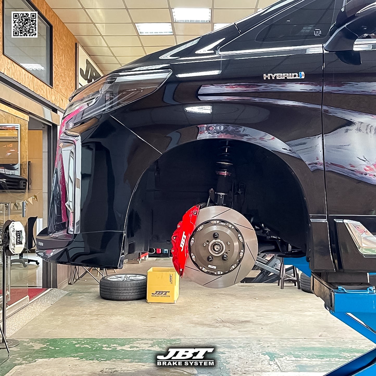 JBT BRAKE SYSTEM コンプリートブレーキキット:フロント用:キャリパーセット:トヨタアルファード・ヴェルファイア