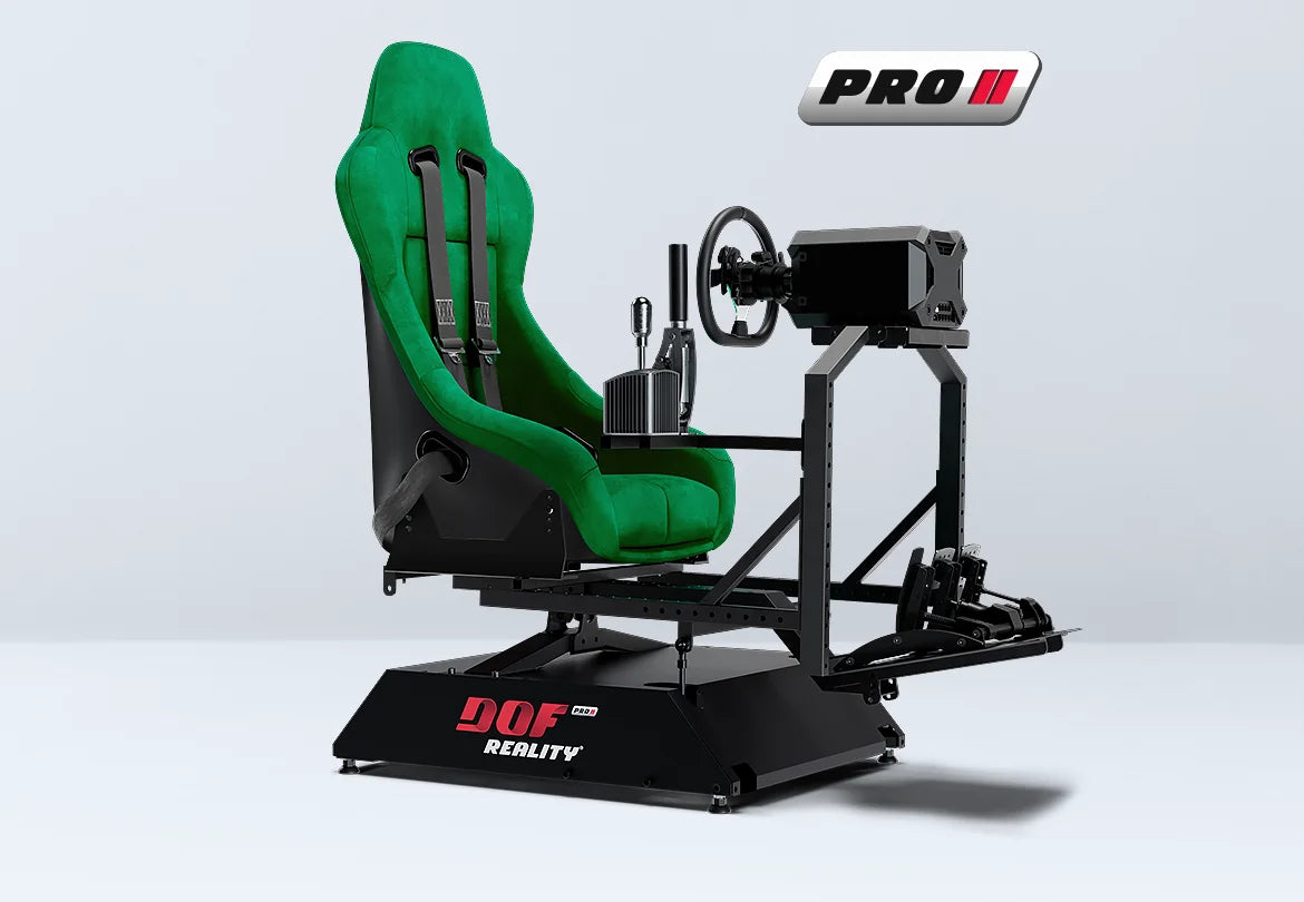 DOF REALITY:モーション シミュレーター プラットフォーム:P2:2軸タイプ:PC用:プロフェッショナルモデル