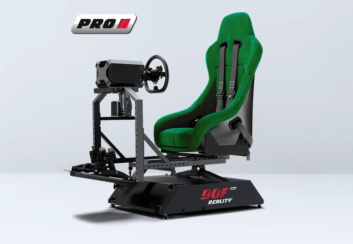DOF REALITY:モーション シミュレーター プラットフォーム:P2:2軸タイプ:PC用:プロフェッショナルモデル