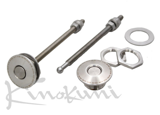 キノクニエンタープライズ:クイックキャッチ:32mm:アルミ/ブラックorステンレス/ヘアライン