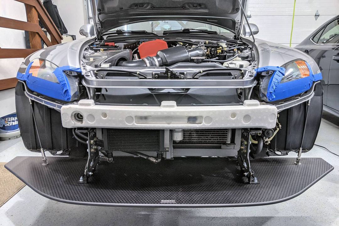 RACEBRED:クイックリリーススプリッターブラケット:S2000 V2