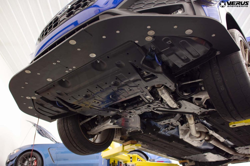 VERUS ENGINEERING(ヴェルスエンジニアリング)A0484A:SUBARU WRX(VB):2ピースフロントスプリッター