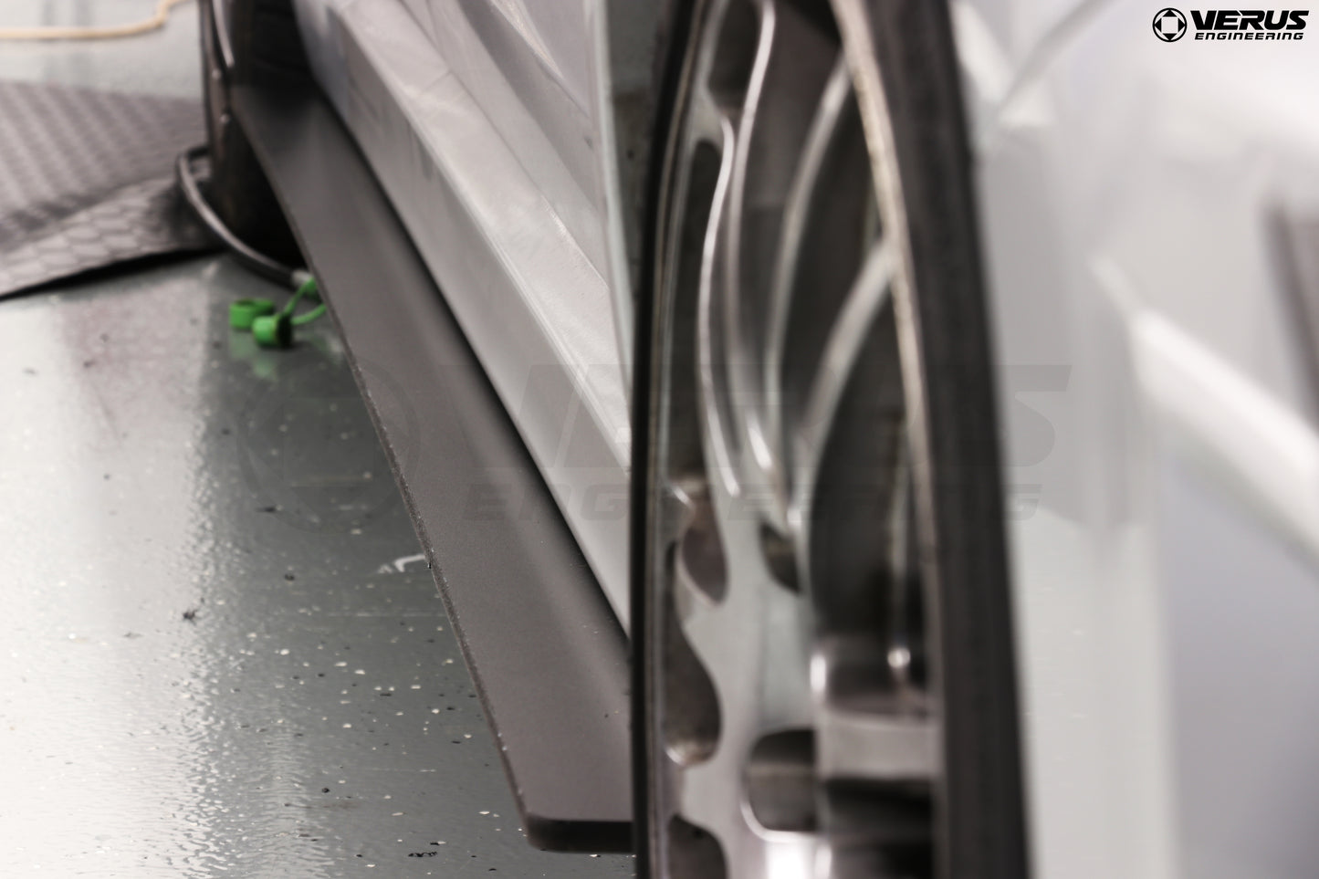 VERUS ENGINEERING(ヴェルスエンジニアリング)A0207A:SUBARU WRX(GRB/GVB):ストリートサイドスプリッター