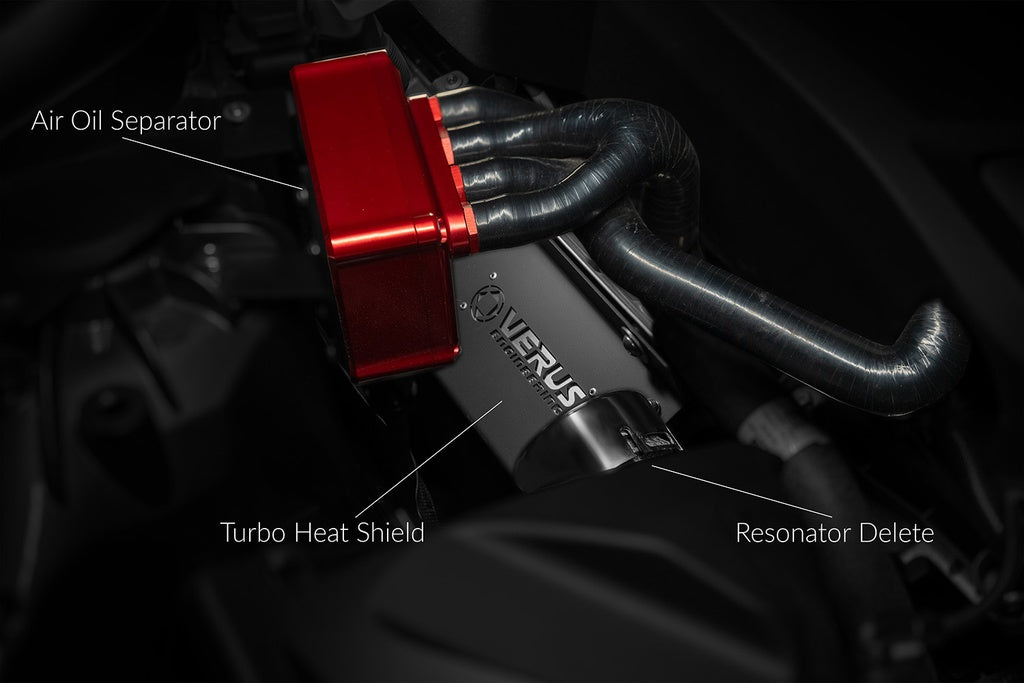 VERUS ENGINEERING(ヴェルスエンジニアリング)A0771A・TOYOTA GR SUPRA(A91:RZ)対応ヒートシールド+AOSセット(エアオイルセパレーター):全3色
