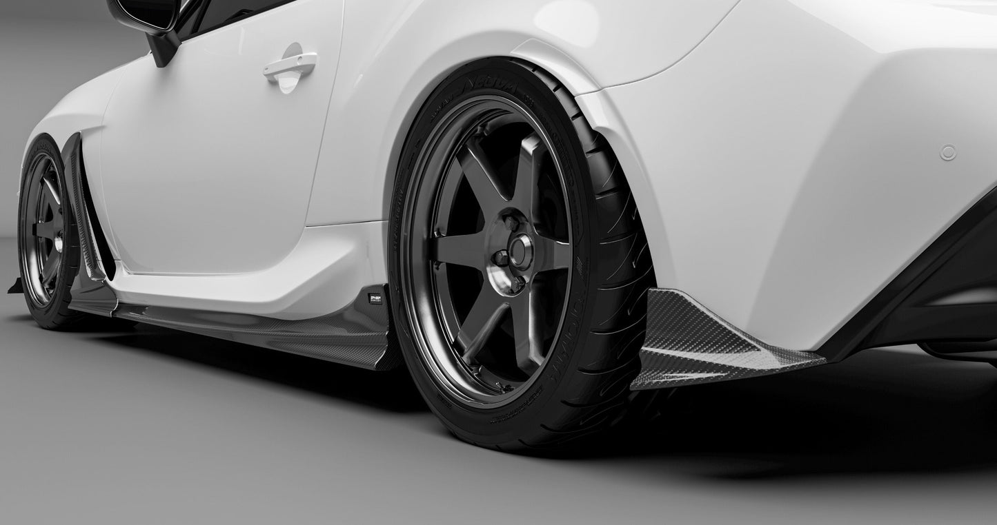 SAYBER DESIGN GR86 / BRZ REAR SPAT CARBON:カーボンリアスパッツ
