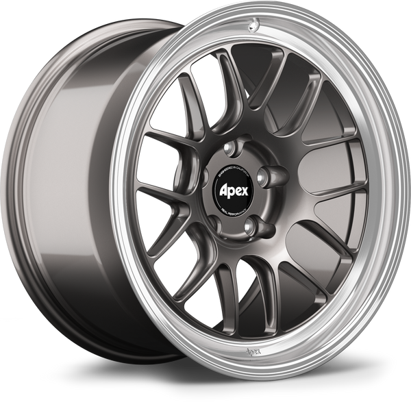 APEX ML-7RT 18x10" ET36 5x130mm | Porsche 911/Boxster/Cayman/Cayenne - マシンドリップ アンスラサイト