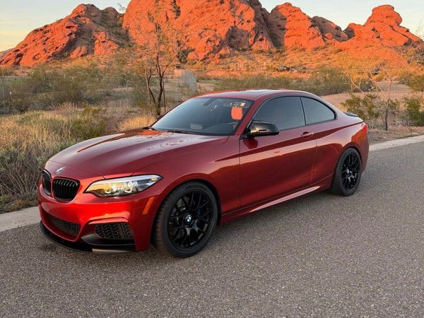 BMW 2シリーズ F22/F23 に APEX EC-7 F:18x8.5J ET35 / R:18x9.5J ET58 を装着
