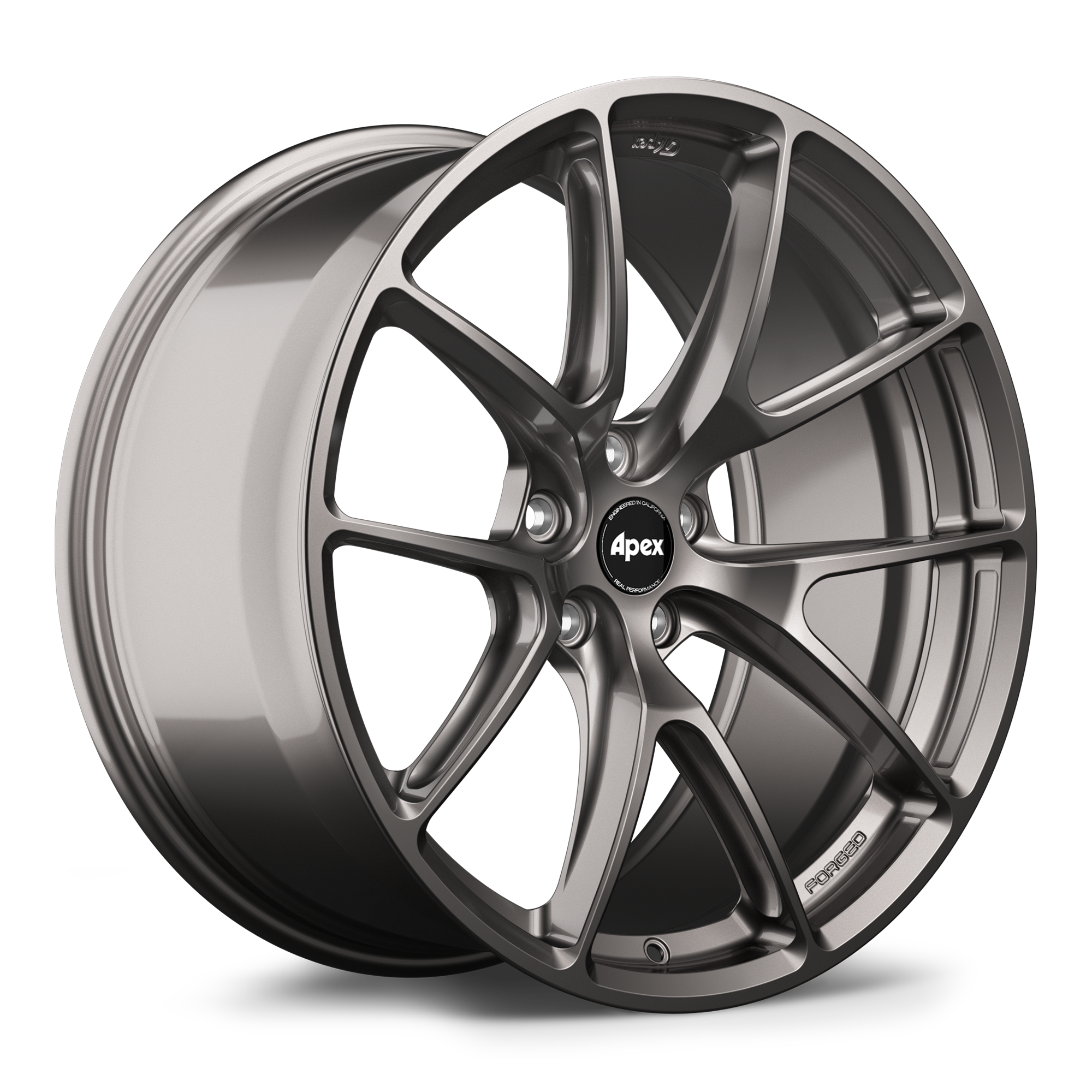 APEX VS-5RX 鍛造ホイール 20x9.5 ET33 5x114.3mm：20インチ9.5J+33