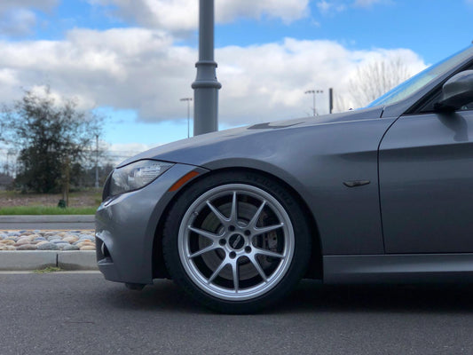 BMW 3 Series E90 E91 LCI FL-5 Race Silver F:18x9" ET30 / R:18x9.5" ET35 4本セット 2