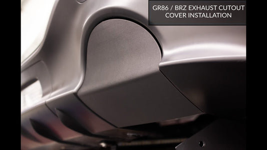 VERUS ENGINEERING(ヴェルスエンジニアリング)A0543A-LHS・TOYOTA GRカローラ対応エキゾーストカットアウトカバー