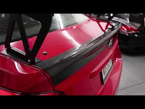 VERUS ENGINEERING(ヴェルスエンジニアリング)A0176A:TOYOTA 86(ZN6) / SUBARU BRZ(ZC6):ドライカーボンダックテール