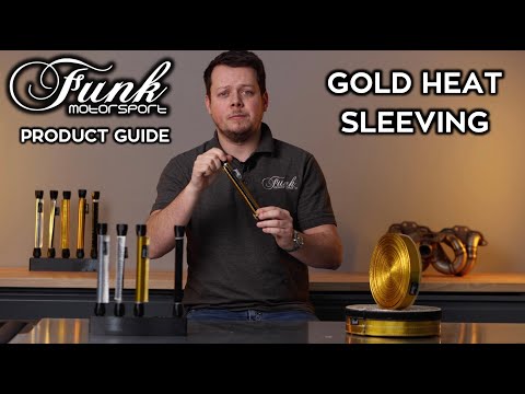FUNK MOTORSPORTS:ファンクモータースポーツ:ゴールドベルクロヒートスリーブ
