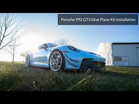 VERUS ENGINEERING(ヴェルスエンジニアリング)A0427A:PORSCHE 911(992)・GT3・デュアルダイブプレーンキット(カナード)