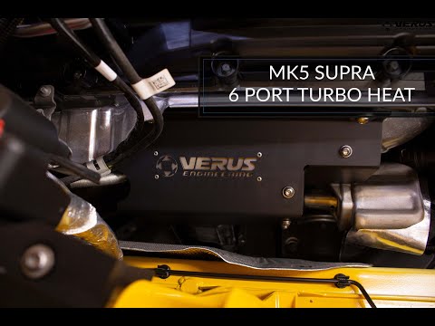 VERUS ENGINEERING(ヴェルスエンジニアリング)A0289A:TOYOTA・GR:A91スープラ・SUPRA・タービンヒートガード:2色(シルバー・ブラック)