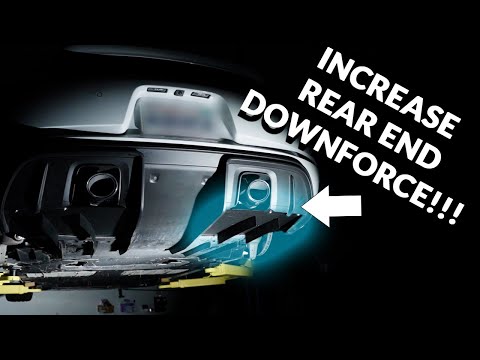 VERUS ENGINEERING(ヴェルスエンジニアリング)A0497A・ポルシェ718ケイマンGT-4・リアディフューザーパネルキット