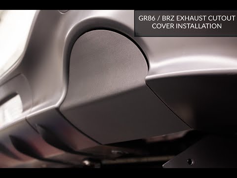 VERUS ENGINEERING(ヴェルスエンジニアリング):A0543A・TOYOTA GRカローラ対応エキゾーストカットアウトカバー(左用/右用/センター用)