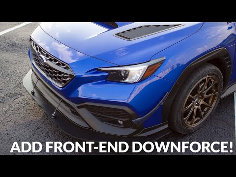 VERUS ENGINEERING(ヴェルスエンジニアリング)A0473A:ダイブプレーンキット(カナード)SUBARU WRX(VB)